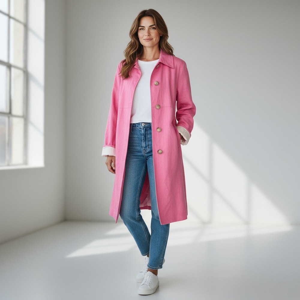 Coach coated canvas driving coat - Picture 1 of 10